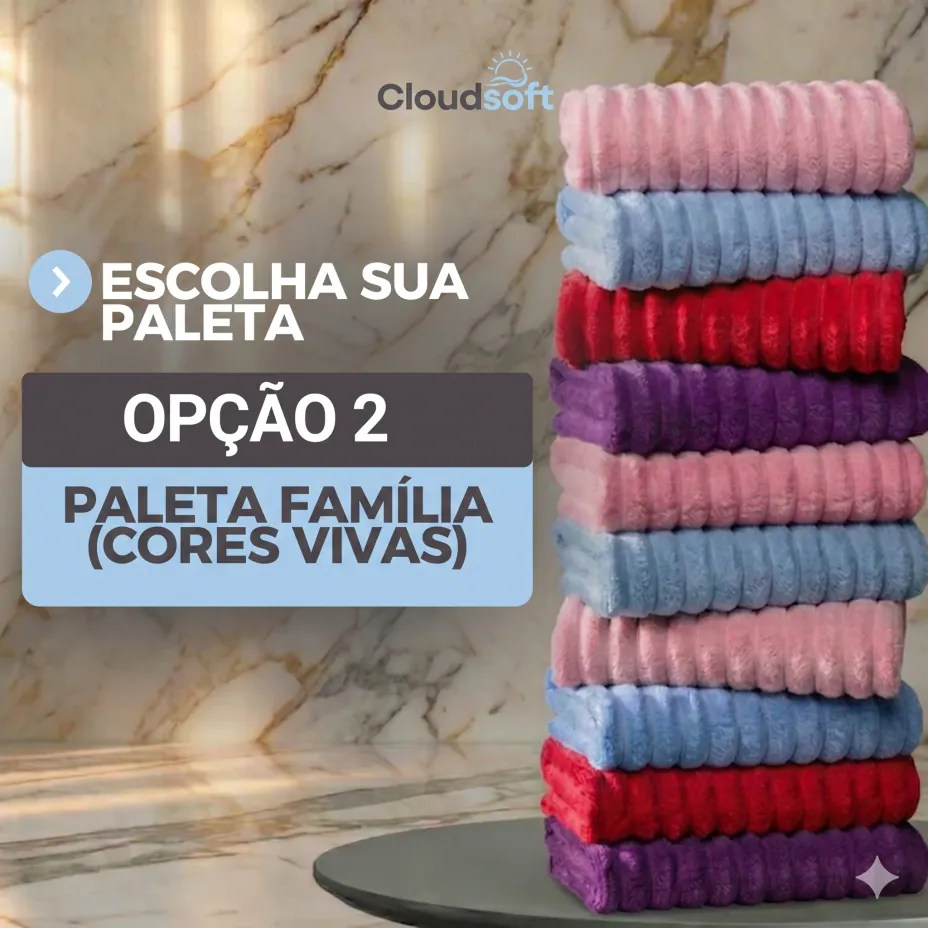 CloudSoft, Toalha Premium Algodão Turco | Kit 10 Banhão com 10 Rosto, foto 9