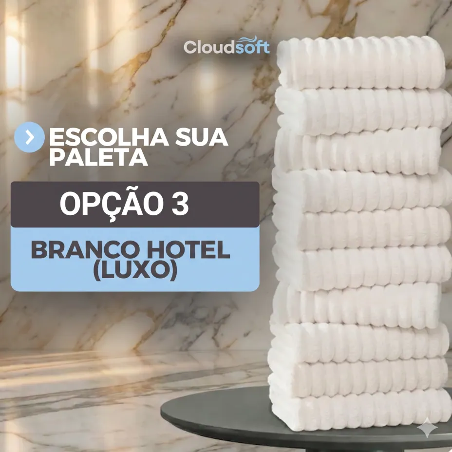 CloudSoft, Toalha Premium Algodão Turco | Kit 10 Banhão com 10 Rosto, foto 10