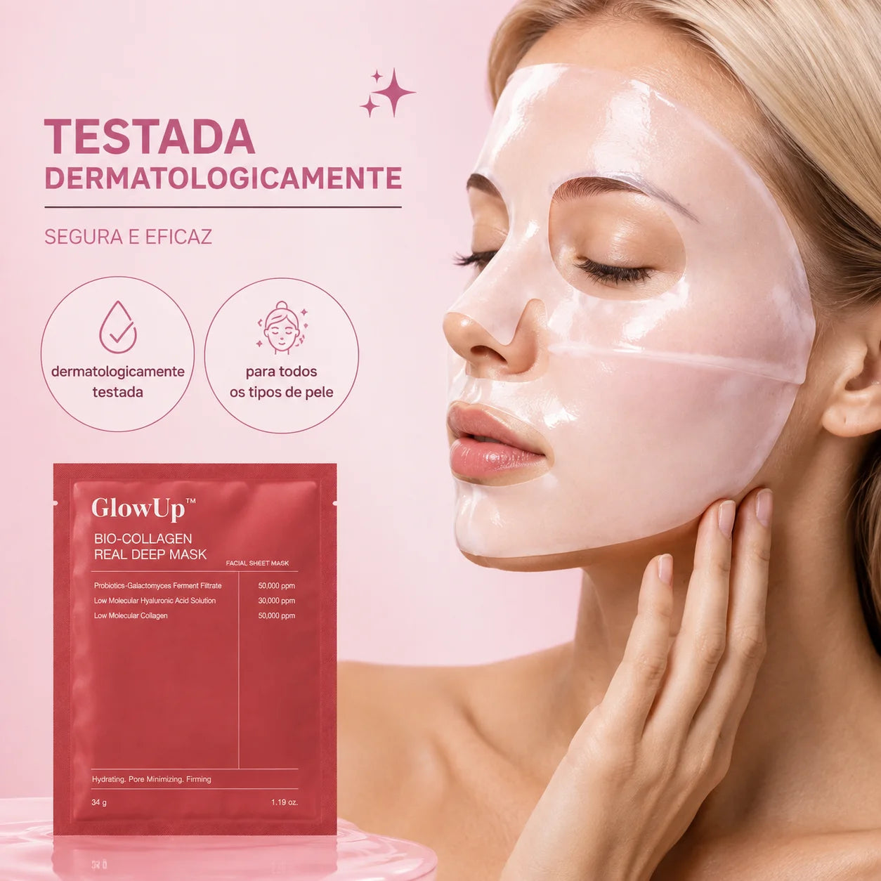 Testada dermatologicamente